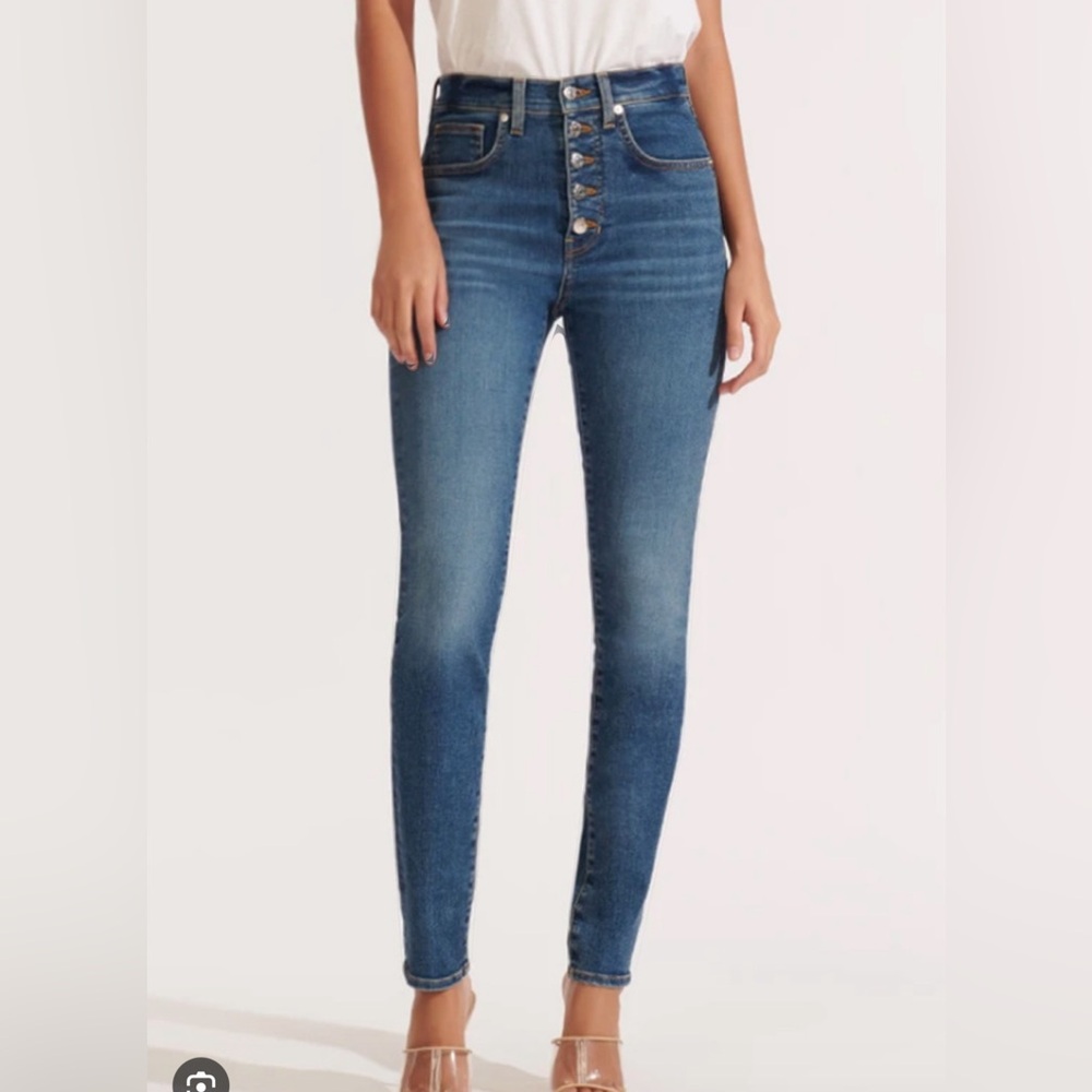 NWT Veronica Beard Debbie ankle skinny Jean size 30